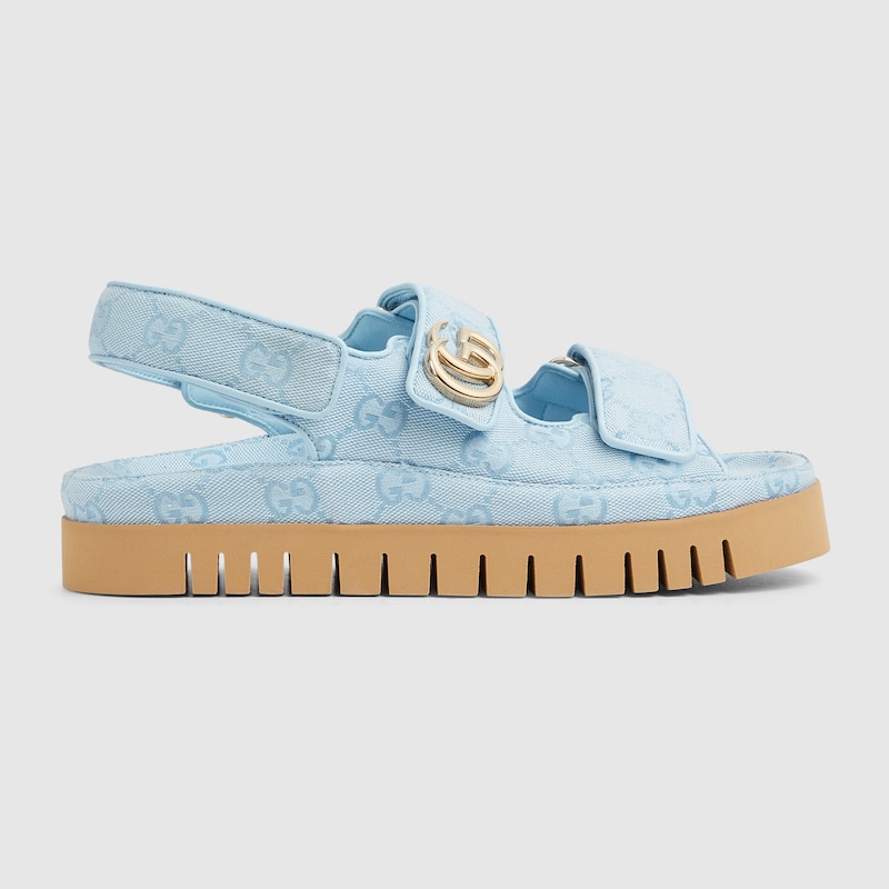 Women’s sandal with Double G - Image 3